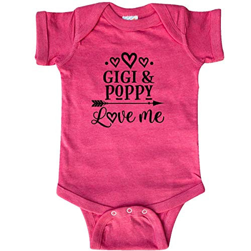 inktastic Gigi and Poppy Love Me Infant Creeper 24 Months Retro Heather Pink inktastic Gigi and Poppy Love Me Infant Creeper 24 Months Retro Heather Pink