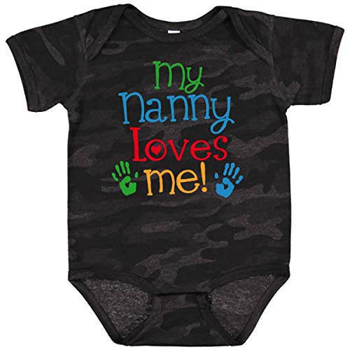 inktastic My Nanny Loves Me Gifts Infant Creeper 24 Months Storm Camo 3ae78 inktastic My Nanny Loves Me Gifts Infant Creeper 24 Months Storm Camo 3ae78