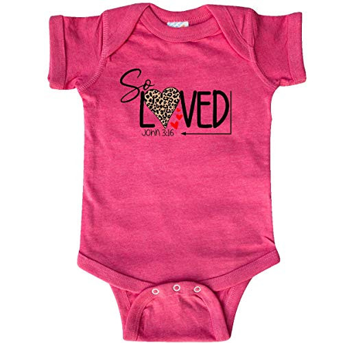 inktastic So Loved John 316 Infant Creeper 18 Months Retro Heather Pink 3c89a