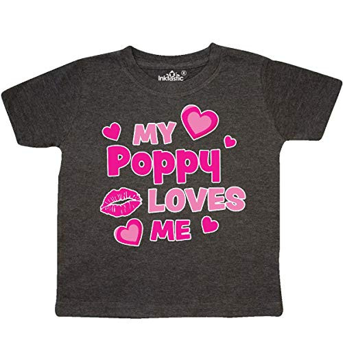 inktastic Valentines Day My Poppy Toddler T-Shirt 2T Retro Heather Smoke 3e1a4 inktastic Valentines Day My Poppy Toddler T-Shirt 2T Retro Heather Smoke 3e1a4
