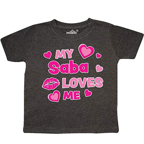 inktastic Valentines Day My Saba Toddler T-Shirt 2T Retro Heather Smoke 3e1a5 inktastic Valentines Day My Saba Toddler T-Shirt 2T Retro Heather Smoke 3e1a5