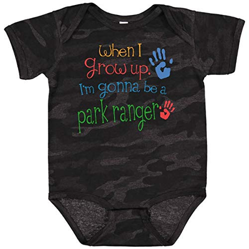inktastic Park Ranger Future Infant Creeper 6 Months Storm Camo Eb27 inktastic Park Ranger Future Infant Creeper 6 Months Storm Camo Eb27