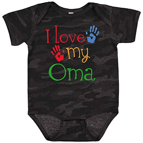 inktastic I Love My Oma Grandchild Infant Creeper 24 Months Storm Camo 10d2d inktastic I Love My Oma Grandchild Infant Creeper 24 Months Storm Camo 10d2d