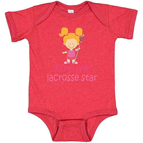 inktastic Future Lacrosse Star Infant Creeper 6 Months Retro Heather Red 15afa