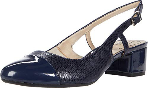 LifeStride womens Everdeen Pump Navy 11 US
