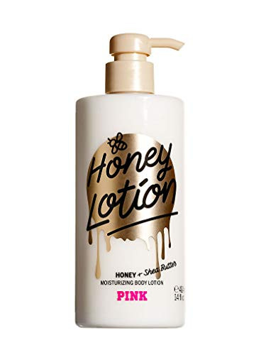 Pink Honey Lotion Moisturizing Body Lotion with Pure Honey and Shea Butter 14 fl oz