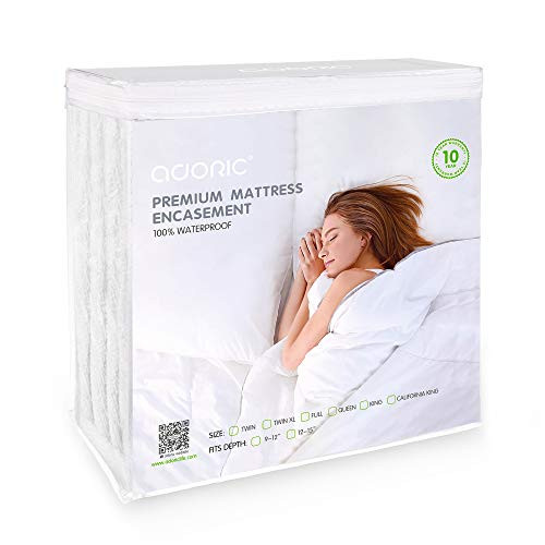 Adoric Life Full Mattress Protector Premium Zippered Waterproof Mattress Protector Cover Full Mattress Pad Matressprotector Mattress Encasement Full Sheet Adoric Life Full Mattress Protector Premium Zippered Waterproof Mattress Protector Cover Full Mattress Pad Matressprotector Mattress Encasement Full Sheet
