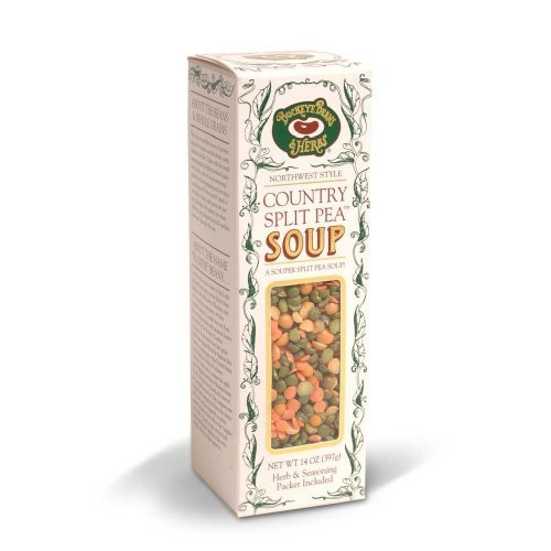 Buckeye Beans Country Split Pea Soup - 14 Ounces - PACK OF 2