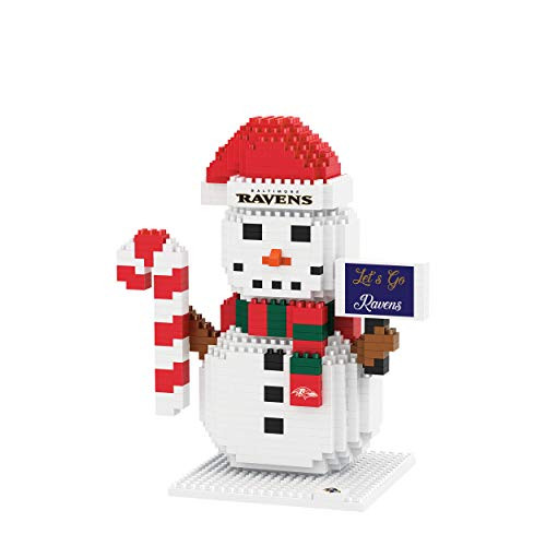 FOCO Baltimore Ravens NFL BRXLZ Snowman one Size PZNFSM FOCO Baltimore Ravens NFL BRXLZ Snowman one Size PZNFSM