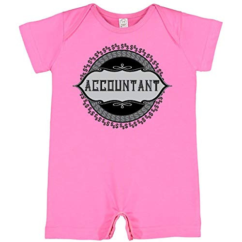 inktastic Accountant Dollar Signs Emblem Infant Romper 18 Months Raspberry 2f3a4