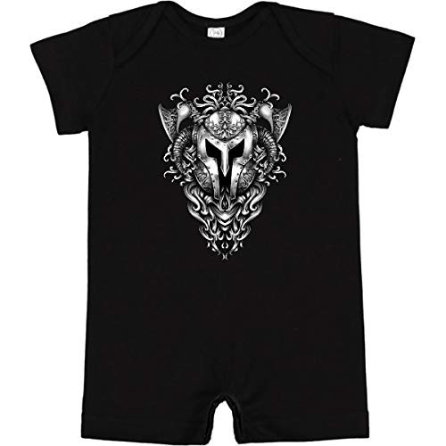inktastic The Armor of Viking Infant Romper Newborn Black 3396c