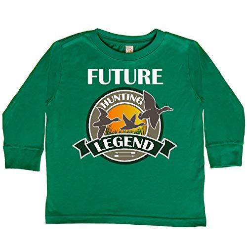 inktastic Future Duck Hunting Toddler Long Sleeve T-Shirt 3T Kelly Green 356d0