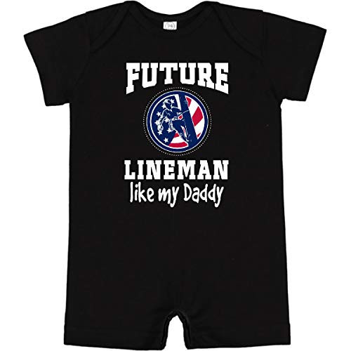 inktastic Future Lineman Like Daddy Infant Romper 12 Months Black 38b75 inktastic Future Lineman Like Daddy Infant Romper 12 Months Black 38b75