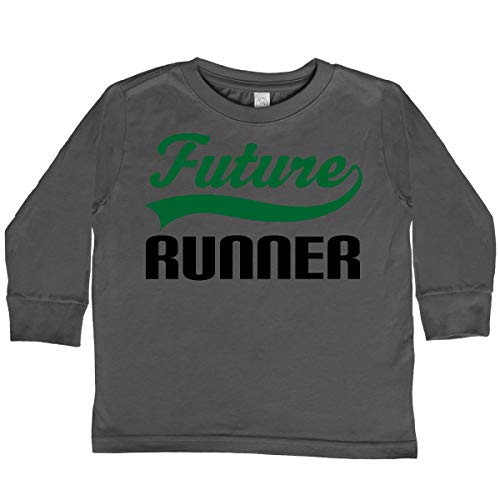 inktastic Future Runner Toddler Long Sleeve T-Shirt 2T Charcoal 14f0a inktastic Future Runner Toddler Long Sleeve T-Shirt 2T Charcoal 14f0a