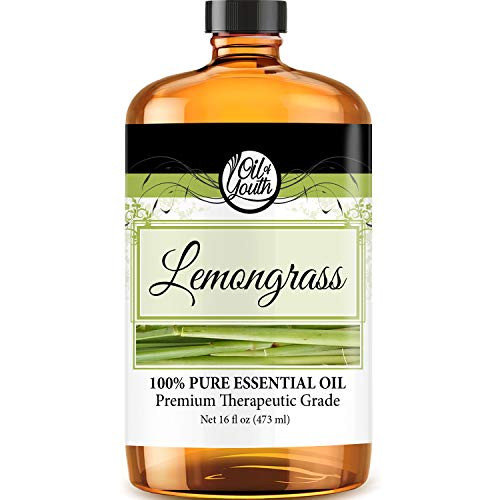 16oz Bulk Lemongrass Essential Oil  Therapeutic Grade  Pure  and  Natural Lemongrass Oil