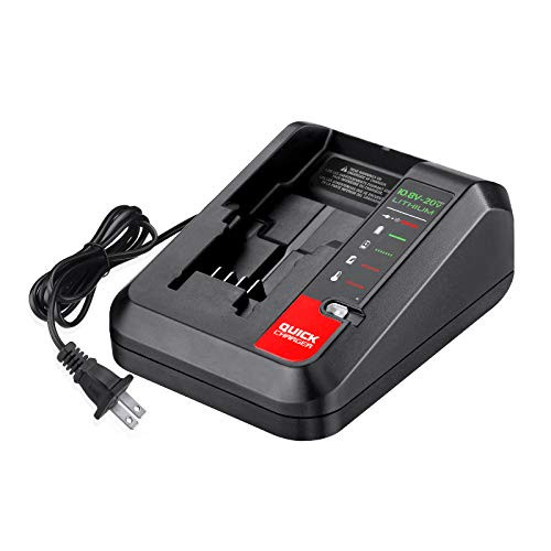 Powerextra 20V Charger PCC692L PCC691L for Porter Cable 20V MAX Lithium Ion Battery PCC680L PCC681L PCC682L PCC685L PCC685LP PCC699L BlackDecker 20V MAX Lithium Battery LBXR20 LBXR2020 LB2X4020-OPE