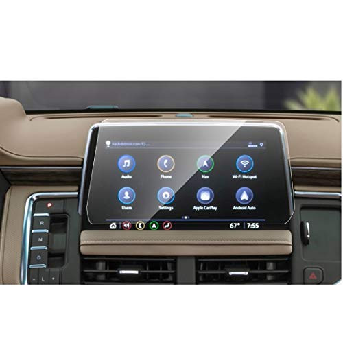 Screen Protector Compatible with 2020 2021 Yukon Suburban Tahoe 10_2 Inch Touch ScreenAnti ScratchShock-ResistantPremium Tempered Glass Screen Protector Compatible with 2020 2021 Yukon Suburban Tahoe 10_2 Inch Touch ScreenAnti ScratchShock-ResistantPremium Tempered Glass