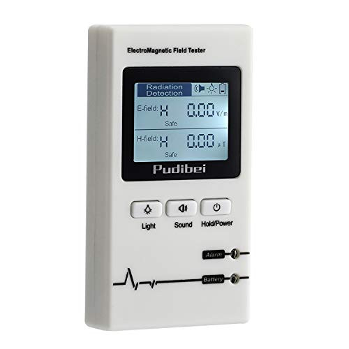 EMF Meter EMF Electromagnetic Radiation Tester Electric Field and Magnetic Field Radiation Handheld Mini Digital LCD Display EMF Detector Dosimeter Tester USB Charging EMF Meter EMF Electromagnetic Radiation Tester Electric Field and Magnetic Field Radiation Handheld Mini Digital LCD Display EMF Detector Dosimeter Tester USB Charging