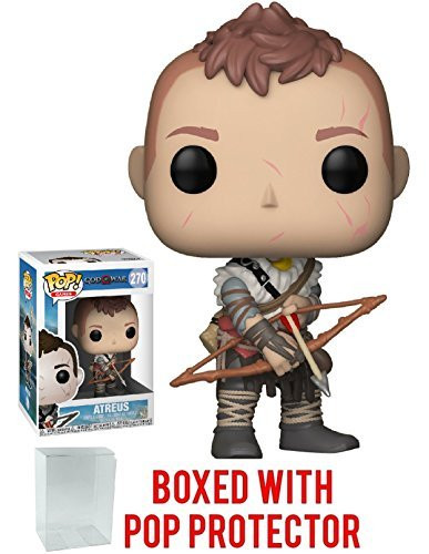 Funko Pop! Games: God of War - Atreus Vinyl Figure (Bundled with Pop Box Protector Case)