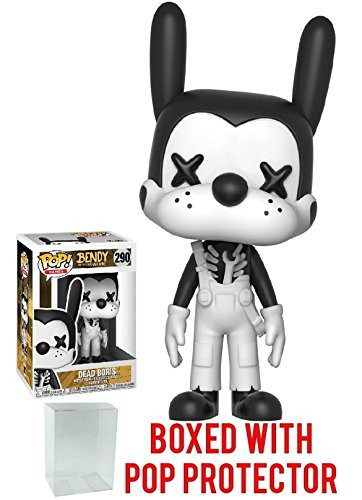 Funko Pop! Games: Bendy and the Ink Machine - Dead Boris the Wolf Vinyl Figure (Bundled with Pop Box Protector Case)