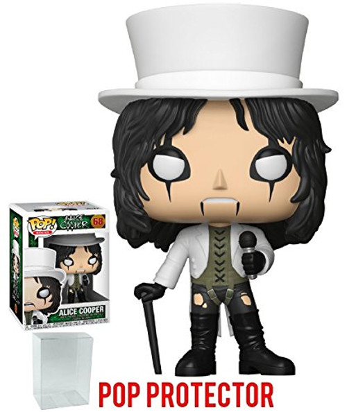 Funko Pop! Rocks: Alice Cooper Vinyl Figure (Bundled with Pop Box Protector Case) Funko Pop! Rocks: Alice Cooper Vinyl Figure (Bundled with Pop Box Protector Case)
