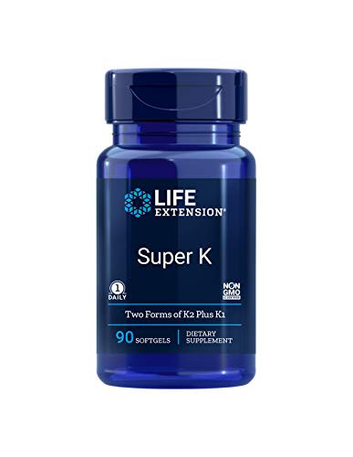 Life Extension Super K w Advanced K2 - 90 Softgels