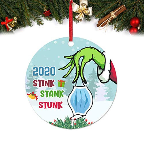 1PCS 2020 Christmas Pendants Year of Quarantine Keepsake Christmas Tree Hanging Ornament Survived Family Ornament Christmas Tree Ornaments Party Christmas Tree Pendant Creative Gift for Family N 1PCS 2020 Christmas Pendants Year of Quarantine Keepsake Christmas Tree Hanging Ornament Survived Family Ornament Christmas Tree Ornaments Party Christmas Tree Pendant Creative Gift for Family N