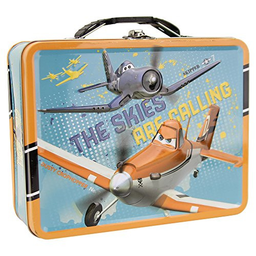 Kids Character Tin Lunchbox (6" x 7.5") (Planes"Skipper and Dusty Crophopper")