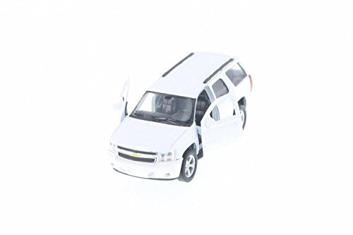 Welly 2008 Chevy Tahoe, White 43607D - 5" Long Diecast Model Toy Car but NO BOX