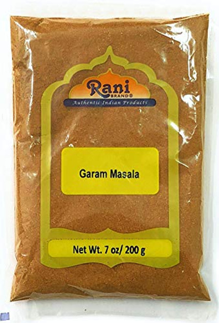 Rani Garam Masala Indian 11 Spice Blend 7oz 200g ~ All Natural Salt-Free  Vegan  No Colors  Gluten Free Ingredients  NON-GMO  Indian Origin Rani Garam Masala Indian 11 Spice Blend 7oz 200g ~ All Natural Salt-Free  Vegan  No Colors  Gluten Free Ingredients  NON-GMO  Indian Origin