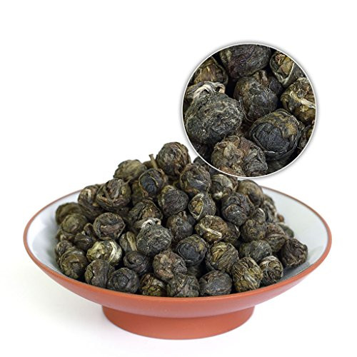 GOARTEA 250g 8.8oz Premium Jasmine Dragon Pearl Loose Leaf Chinese Green Tea GOARTEA 250g 8.8oz Premium Jasmine Dragon Pearl Loose Leaf Chinese Green Tea