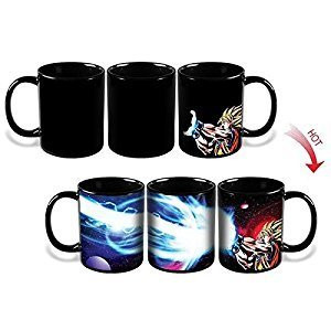 MinoCat Goku Dragon Ball Heat Color Changing Kamehameha Coffee Mug Heat Reactive Cup Legendary Mug