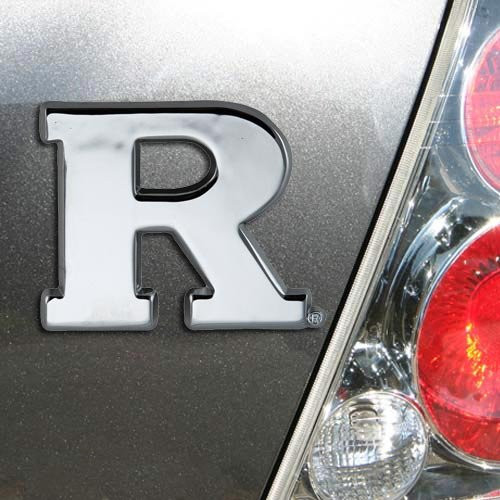 NCAA Rutgers Scarlet Knights Chrome Auto Emblem
