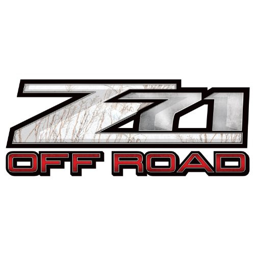 Mossy Oak Graphics (13033-WB-L) 16.5" x 6.75" Winter Brush Z71 Style Decal