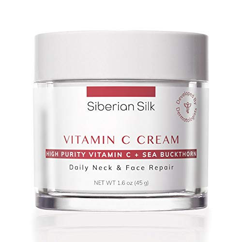 Siberian Silk Sea Buckthorn Face Cream with Vitamin C 1.6 oz.