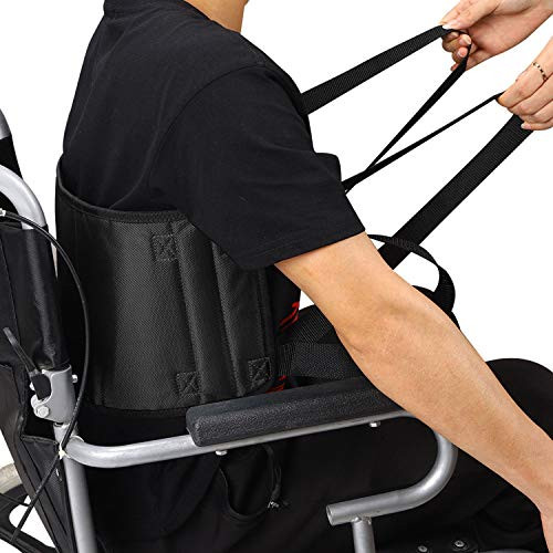 HNYG Padded Gait Belt for Elderly Lift No-Slip Medical Lift Belt for Disabled Patient Lift Belt Transfer Belt Helps with Transfers from Car Wheelchair Bed Transfer Sling for Handicap