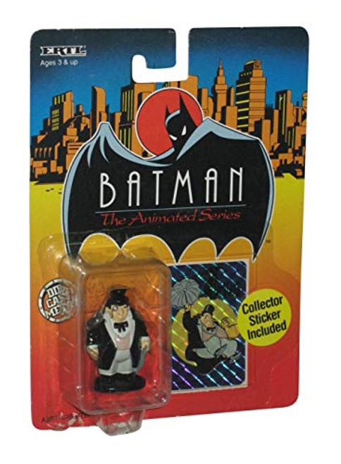 Batman ERTL The Animated Series - Penguin Figure - w Collector Sticker - Die Cast Metal - Rare - Limited Edition - Collectible Batman ERTL The Animated Series - Penguin Figure - w Collector Sticker - Die Cast Metal - Rare - Limited Edition - Collectible