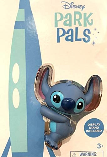 Disney Park Pals Collection Stitch Clip-On Figure w Stand