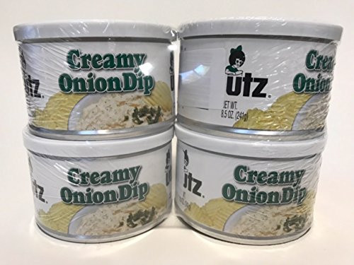 UTZ Onion Dip 8.5 oz  4 PACK