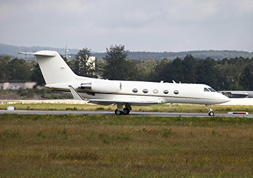 Posterazzi A C-20 Gulfstream of the U.S. Army transporting VIPs at Ramstein Air Base Germany Poster Print 16 x 11