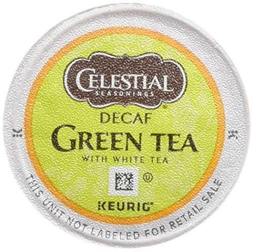 Celestial Seasonings Decaf Green Tea, K-Cup Portion Pack for Keurig K-Cup Brewers, 24-Count Celestial Seasonings Decaf Green Tea, K-Cup Portion Pack for Keurig K-Cup Brewers, 24-Count