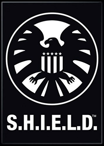 Ata-Boy Marvel Comics S.H.I.E.L.D. Insignia 2.5inch x 3.5inch Magnet for Refrigerators and Lockers
