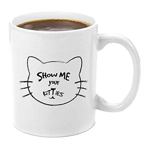 Show Me Your Kitties | Premium 11oz Coffee Mug Gift Set - Kitty Mug Gift Set, Mugs With Funny Cat Sayings, Give me your Milk, Your Cat The Boss Coffee, Birthday Surprise, Cat Lover, Movie Lovers Show Me Your Kitties | Premium 11oz Coffee Mug Gift Set - Kitty Mug Gift Set, Mugs With Funny Cat Sayings, Give me your Milk, Your Cat The Boss Coffee, Birthday Surprise, Cat Lover, Movie Lovers