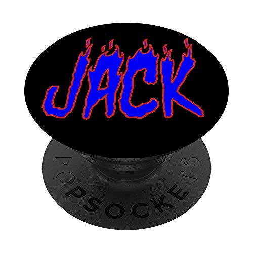 Jack Electronic Device and Phone Grip PopSockets PopGrip Swappable Grip for Phones  and  Tablets