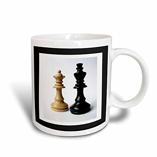 3dRose King N Queen of Chess Magic Transforming Mug 11-Ounce