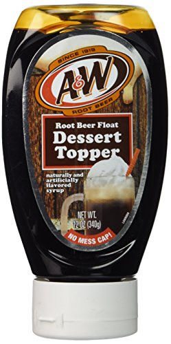 A and W Root Beer Float Dessert Topper
