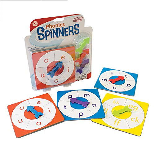 Junior Learning Phonics Spinners Educational Action Games