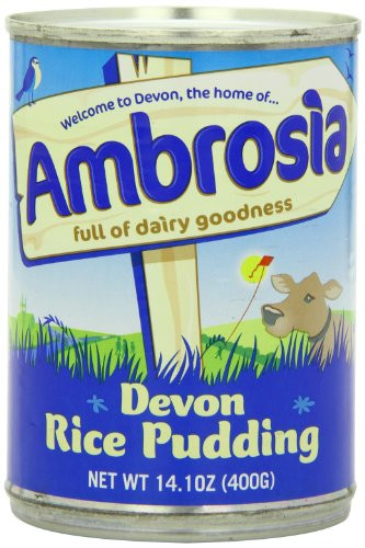Ambrosia Devon Rice Pudding 14.1 Ounce Cans