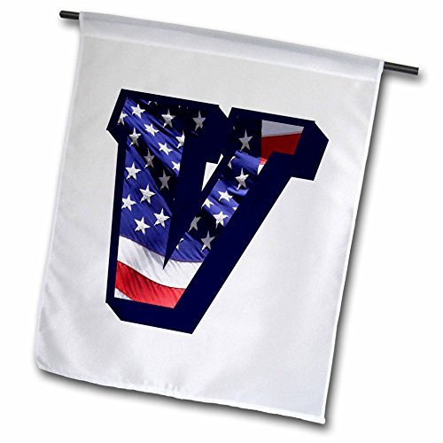 3dRose American Flag V - Garden Flag 12 by 18inch 3dRose American Flag V - Garden Flag 12 by 18inch