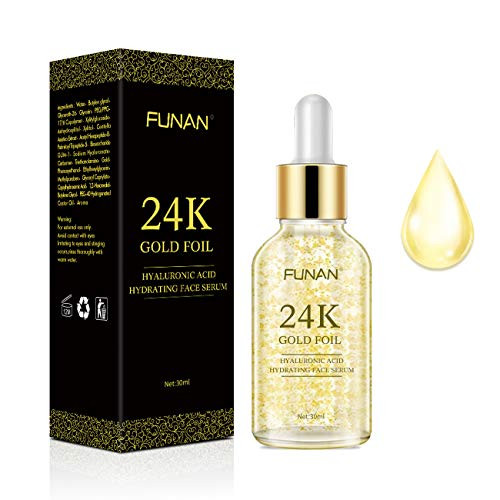 24K Hyaluronic Acid Facial Serum Effectively Reduce Wrinkles Moisturize The Skin